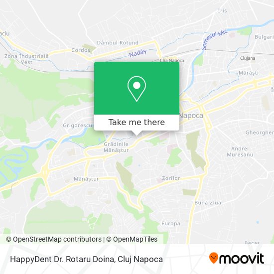 HappyDent Dr. Rotaru Doina map