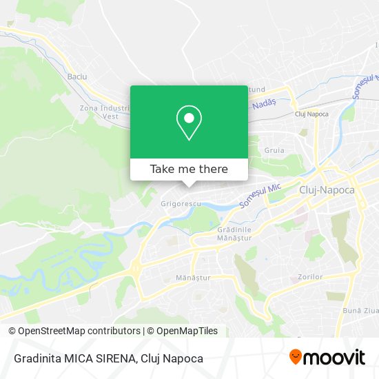 Gradinita MICA SIRENA map