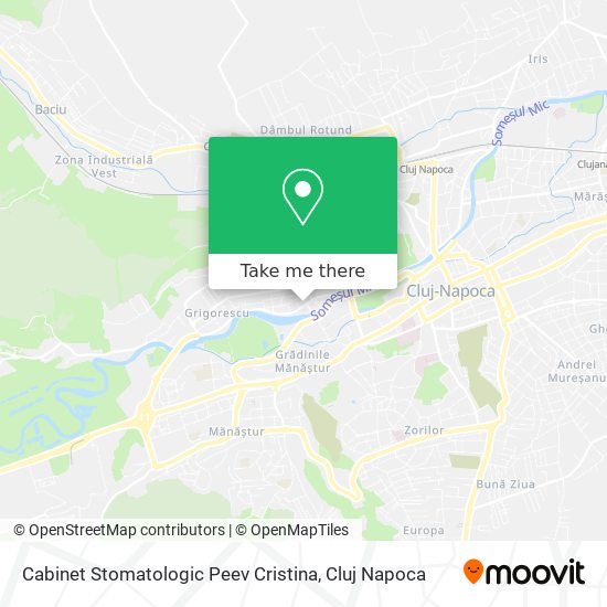 Cabinet Stomatologic Peev Cristina map