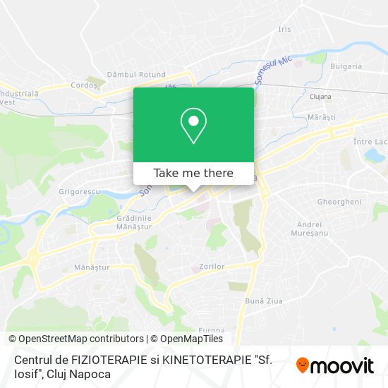 Centrul de FIZIOTERAPIE si KINETOTERAPIE "Sf. Iosif" map