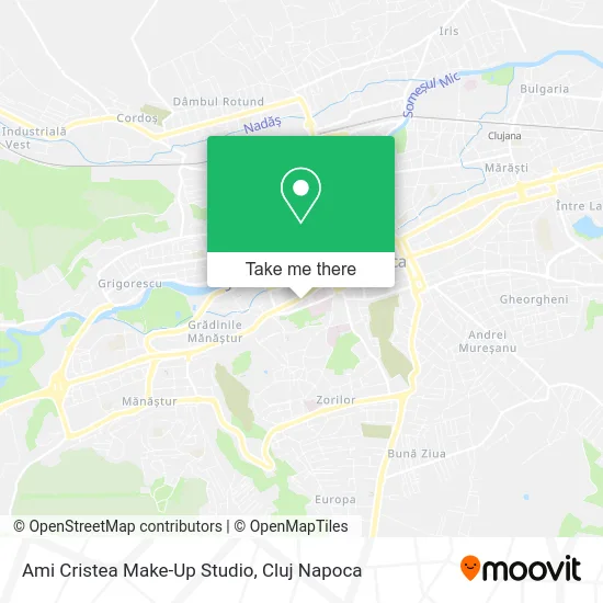 Ami Cristea Make-Up Studio map