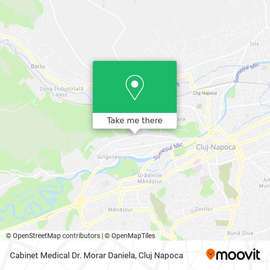 Cabinet Medical Dr. Morar Daniela map