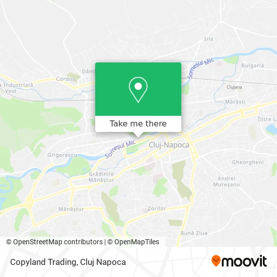 Copyland Trading map