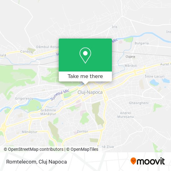 Romtelecom map