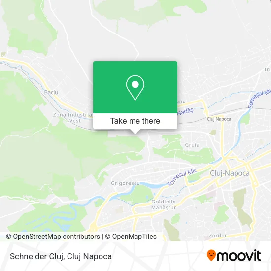 Schneider Cluj map
