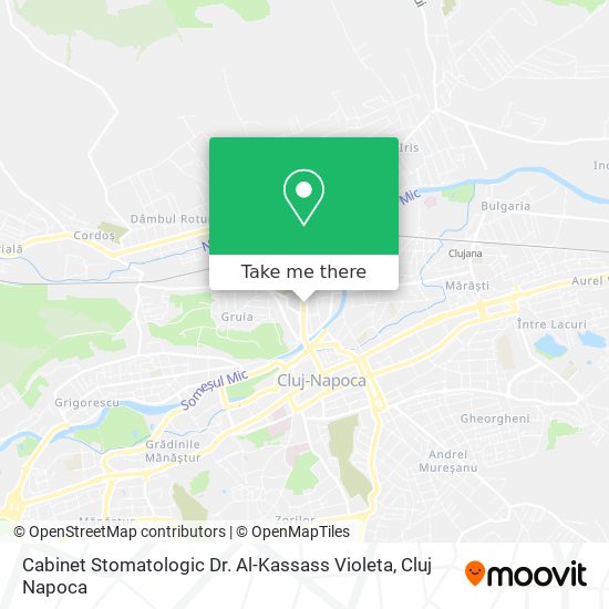 Cabinet Stomatologic Dr. Al-Kassass Violeta map