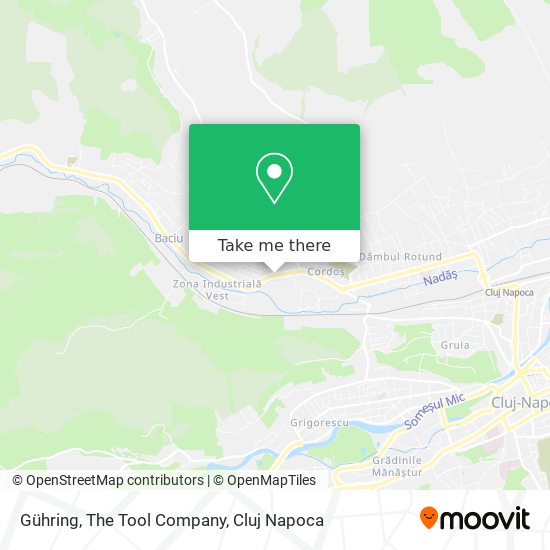 Gühring, The Tool Company map