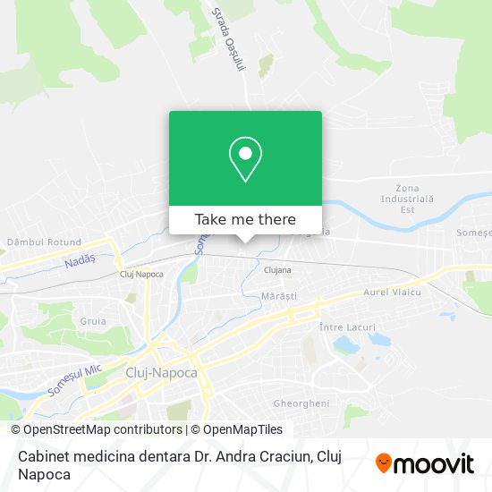 Cabinet medicina dentara Dr. Andra Craciun map