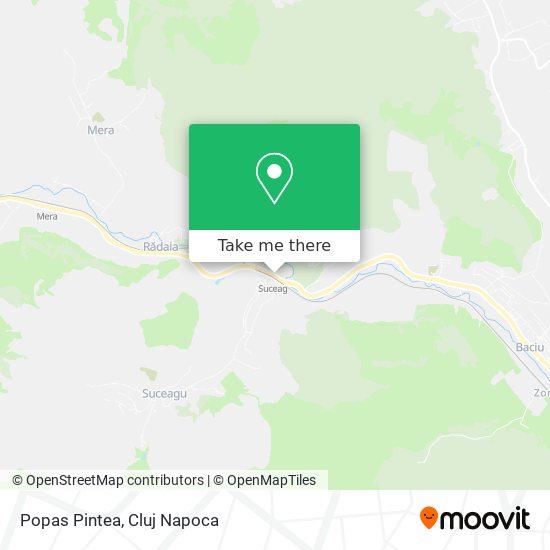 Popas Pintea map