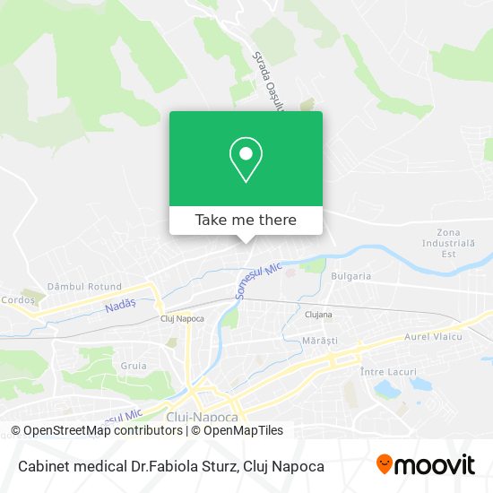 Cabinet medical Dr.Fabiola Sturz map