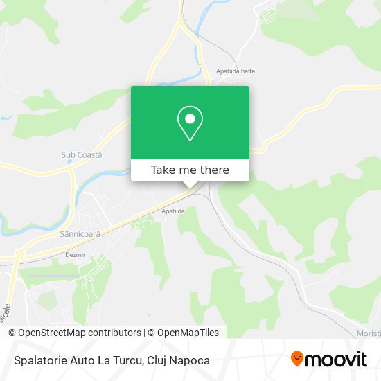 Spalatorie Auto La Turcu map