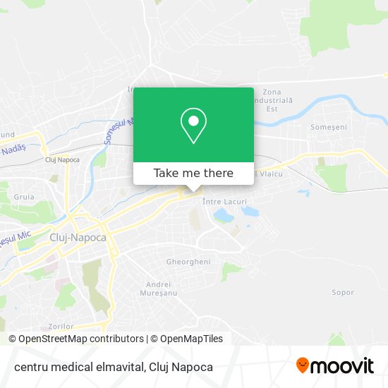 centru medical elmavital map