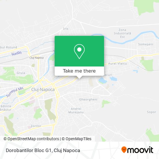 Dorobantilor Bloc G1 map