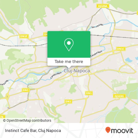 Instinct Cafe Bar map