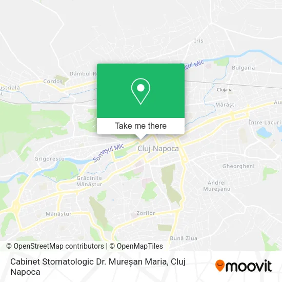 Cabinet Stomatologic Dr. Mureșan Maria map