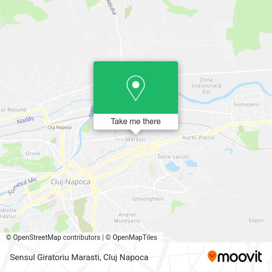 Sensul Giratoriu Marasti map