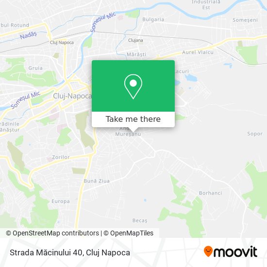 Strada Măcinului 40 map