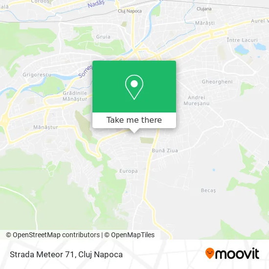 Strada Meteor 71 map