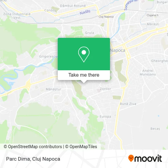 Parc Dima map