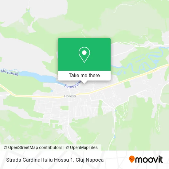 Strada Cardinal Iuliu Hossu 1 map
