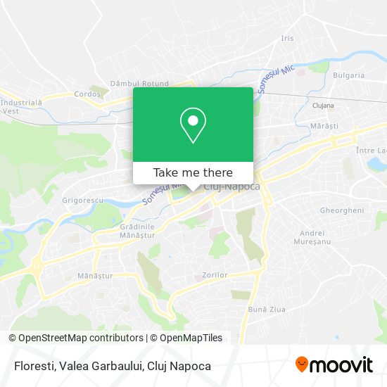 Floresti, Valea Garbaului map