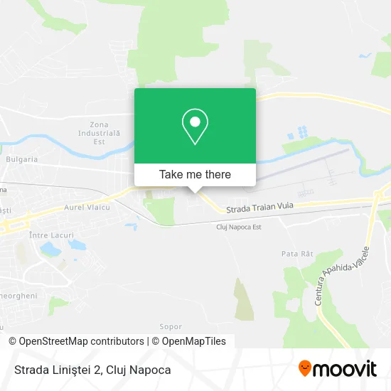Strada Liniştei 2 map