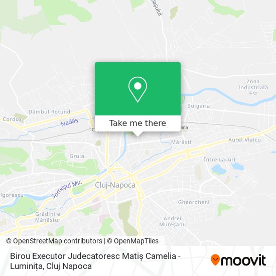 Birou Executor Judecatoresc Matiș Camelia - Luminița map