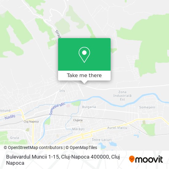 Bulevardul Muncii 1-15, Cluj-Napoca 400000 map