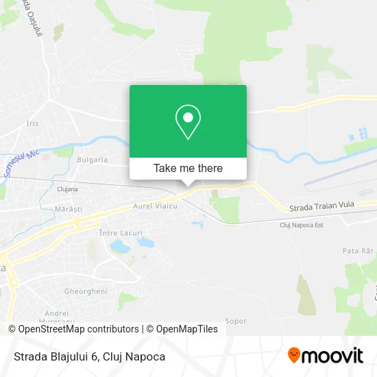 Strada Blajului 6 map