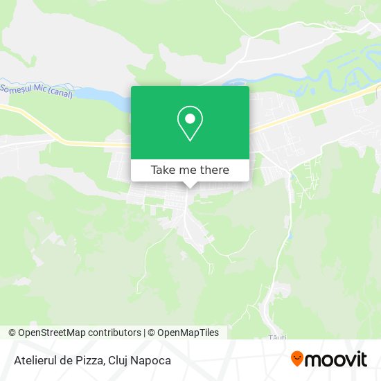 Atelierul de Pizza map