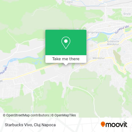 Starbucks Vivo map