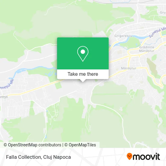 Falla Collection map