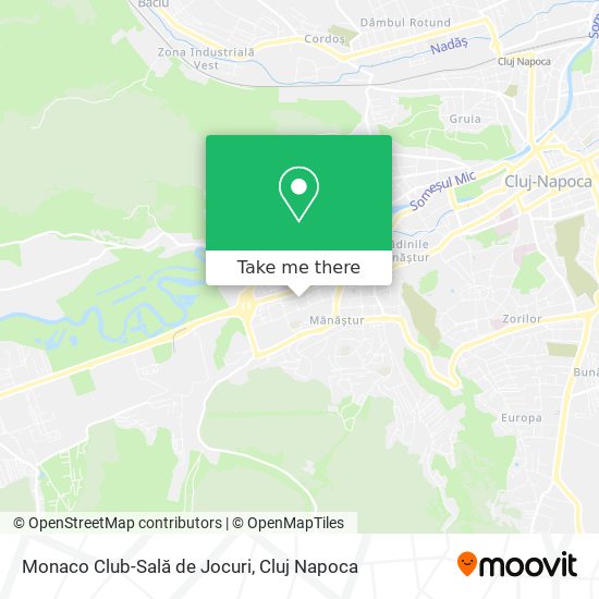 Monaco Club-Sală de Jocuri map