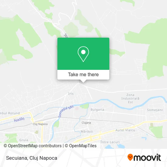 Secuiana map