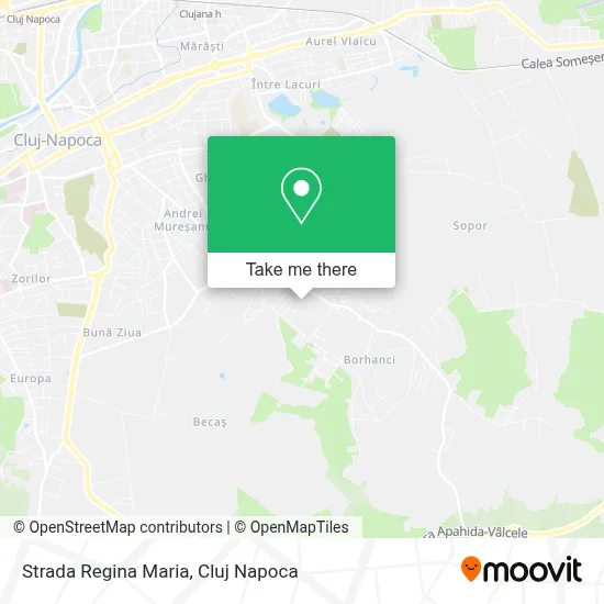 Strada Regina Maria map