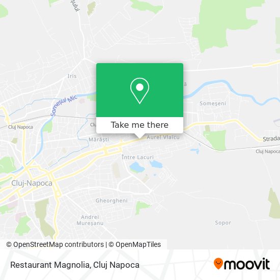Restaurant Magnolia map