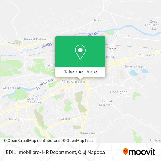 EDIL Imobiliare- HR Department map