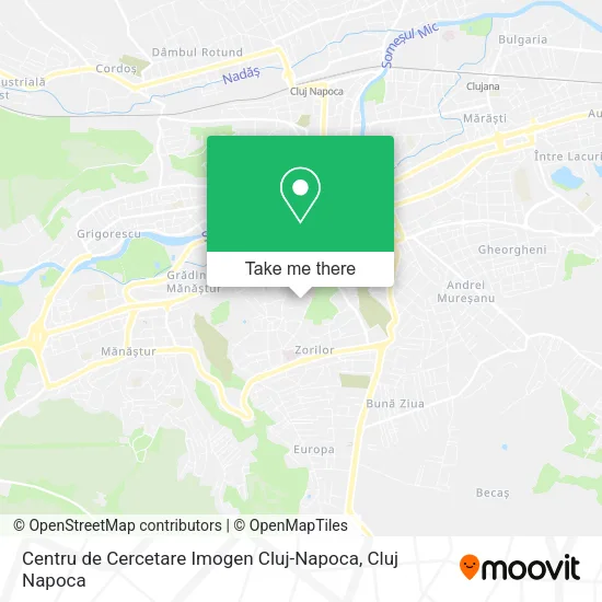 Centru de Cercetare Imogen Cluj-Napoca map