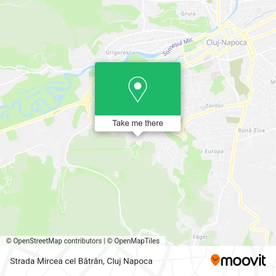 Strada Mircea cel Bătrân map