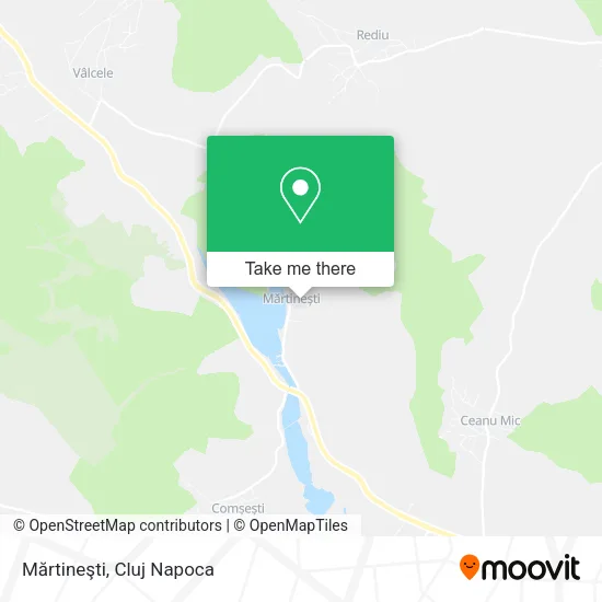 Mărtineşti map