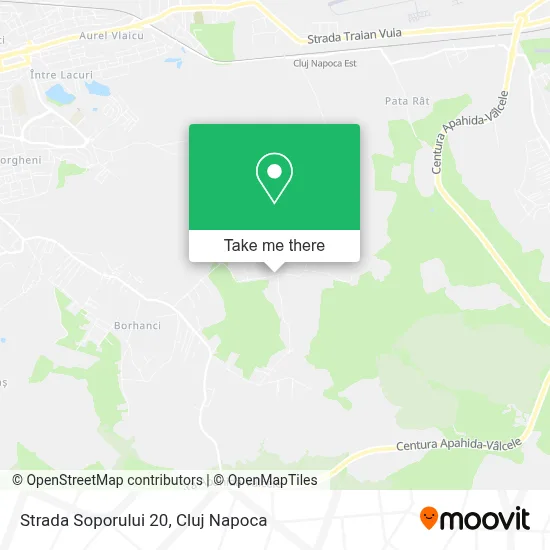 Strada Soporului 20 map