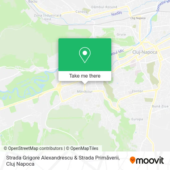 Strada Grigore Alexandrescu & Strada Primăverii map
