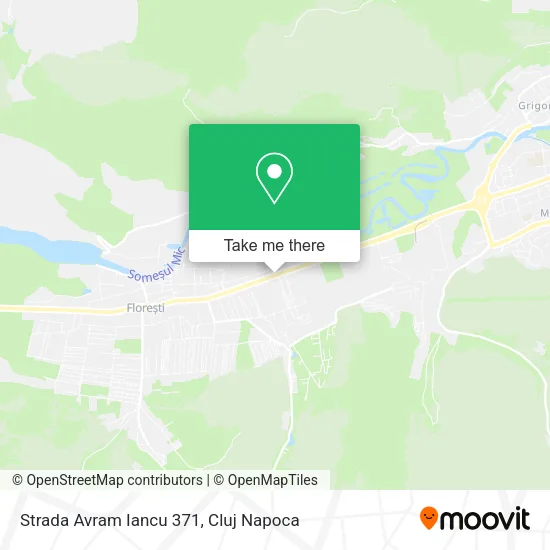 Strada Avram Iancu 371 map