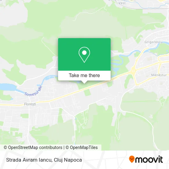 Strada Avram Iancu map