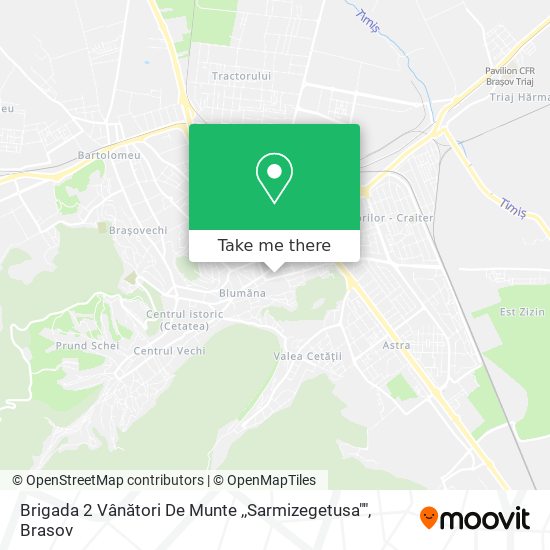 Brigada 2 Vânători De Munte ,,Sarmizegetusa"" map