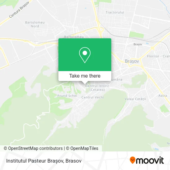 Institutul Pasteur Brașov map