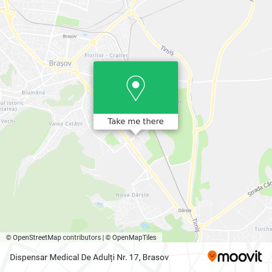 Dispensar Medical De Adulți Nr. 17 map