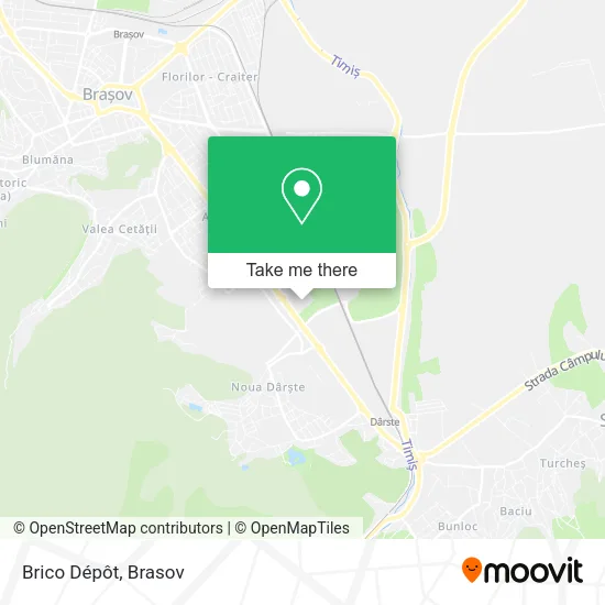 Brico Dépôt map