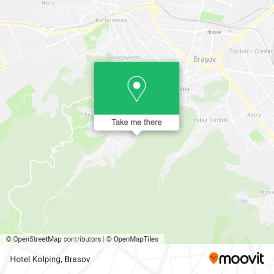 Hotel Kolping map