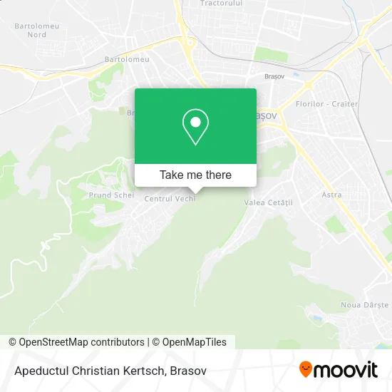 Apeductul Christian Kertsch map